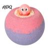 Essential Oils Fizzies Balls 1/7Pcs 100G Kids Bath Bombs with Toy Inside Plants Extract Relaxing Balls Dry Skin Moisturizing Shower Salt Ball