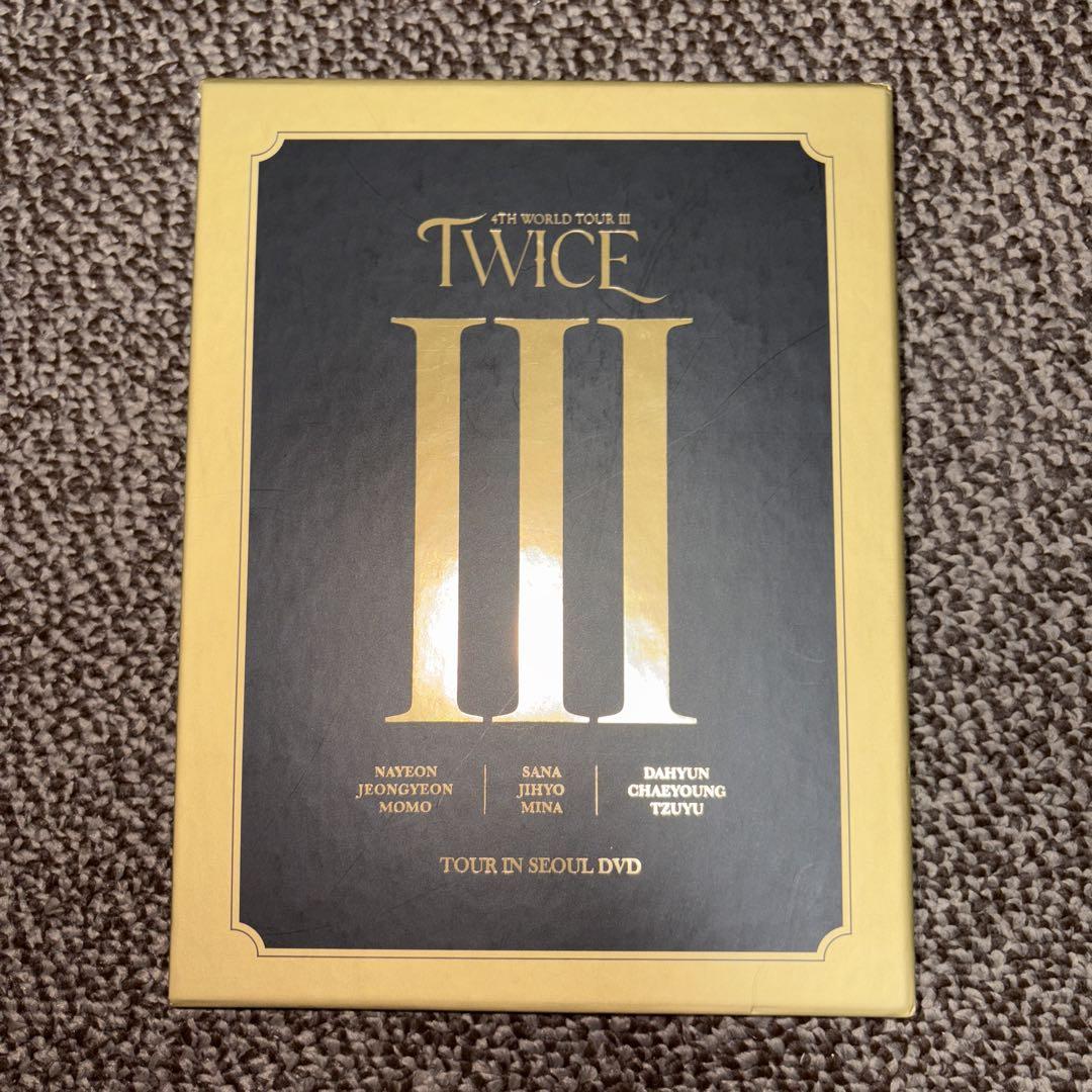 

[USED] TWICE 4TH WORLD TOUR III DVD
