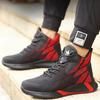 Holfredterse High Top Mens Work  Boots Steel Toe Anti-Smashing Insulation Lightweight Breathable Site Shoes Salest -22