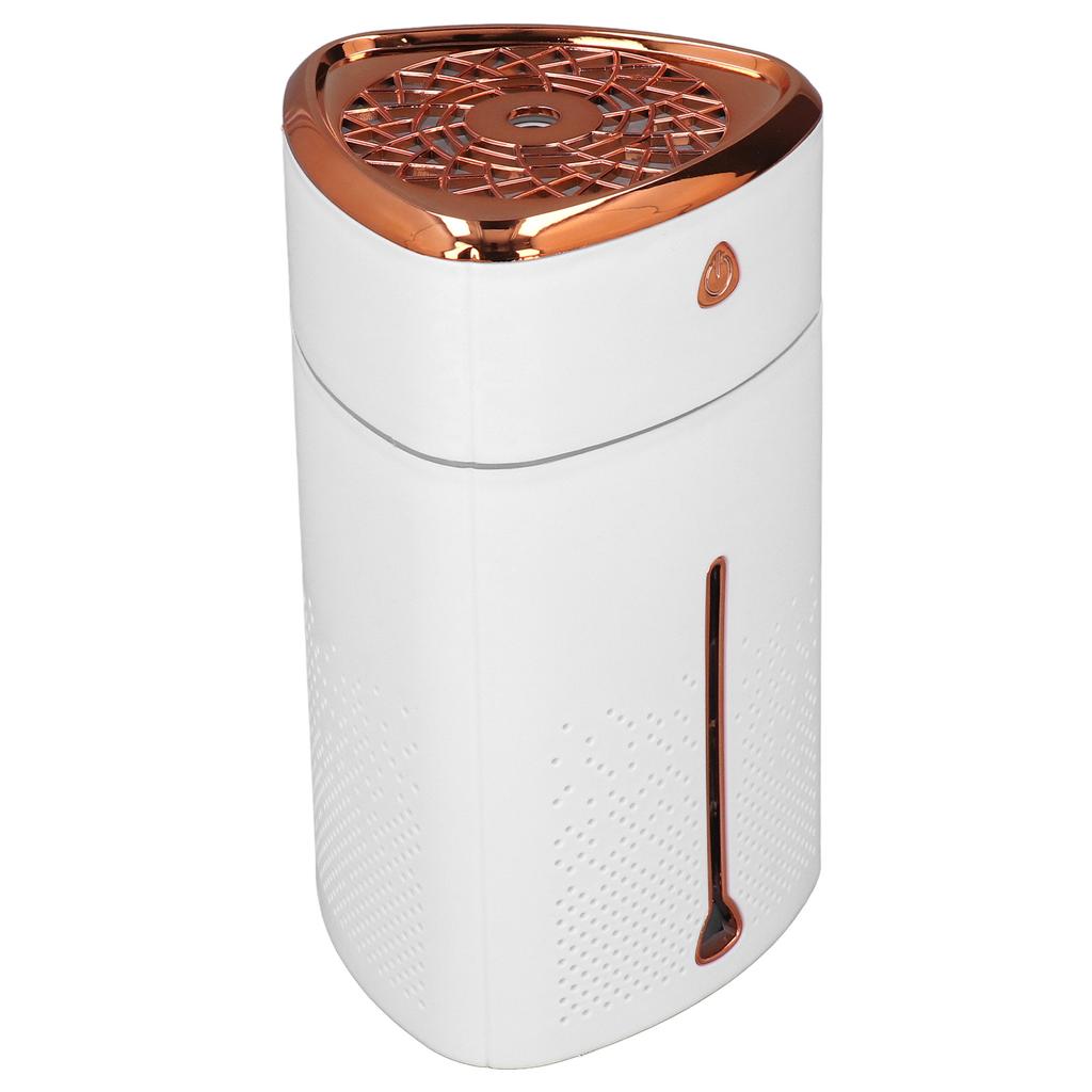 Desk Humidifier White 1000ml USB Interface Colorful LED Light Touch Control Small Humidifier for Hom