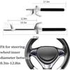 Car Steering Wheel Lock, lootaan The Anti Theft Device for Cars, Universal Car Steering Wheel Lock, Adjustable Vehicle Anti-Theft Lock with 3 Keys