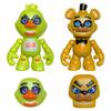 Fnaf Figures Set Of 5 Five Nights At Freedy's Figures Interchangeable Faces