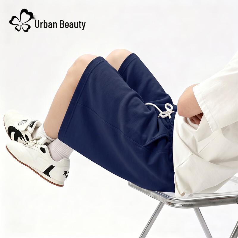 Women s High-Waisted Drawstring Straight-Leg Shorts 2XL