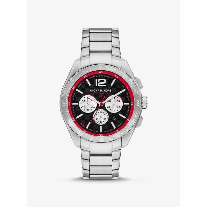 

Мужские часы Michael Kors Oversized Accelerator 2.0 Серебристый тон MK9176 серебряный