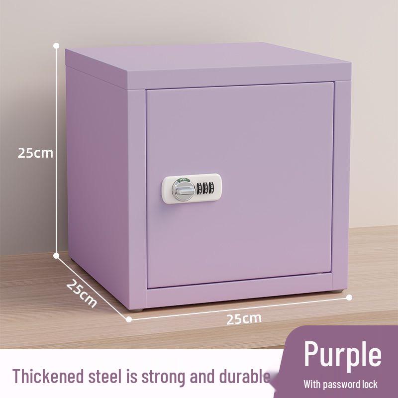 Lockable Steel Desktop File Organizer for Home or Office