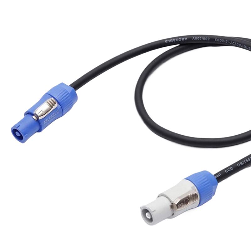 

0.5/1/2 Meter 3 Core Power Connect Cable Power CON 3x1.5mm² Single Phase Extension Cable For Stage Light LED Light Event Show