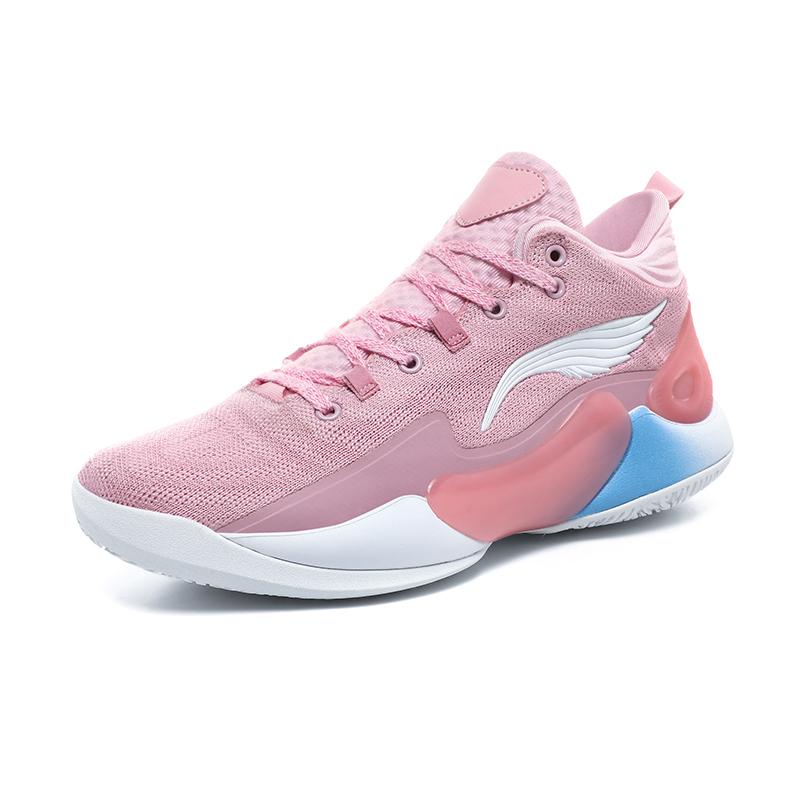 Basketball Shoes for Men and Women in Summer Mesh Breathable Lightweight Soft Sole Non-Slip Wear-Resistant Shock-Absorbing Stude