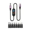Fast Speed 140W Type C Male To DC5525 5521 Power Supply Cord For Efficient Charging Of Various Devices