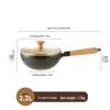 Weidu Ceramic Health Pot: High-Temperature Resistant Ceramic Frying Pan, Wok, Baby Food Pot, and Milk Pot.
