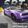 1/24 Simulation Hellcat Limited Edition Professional Remote Control Car 4wd High Speed Drift Racing Dedicated Charging Racingcar