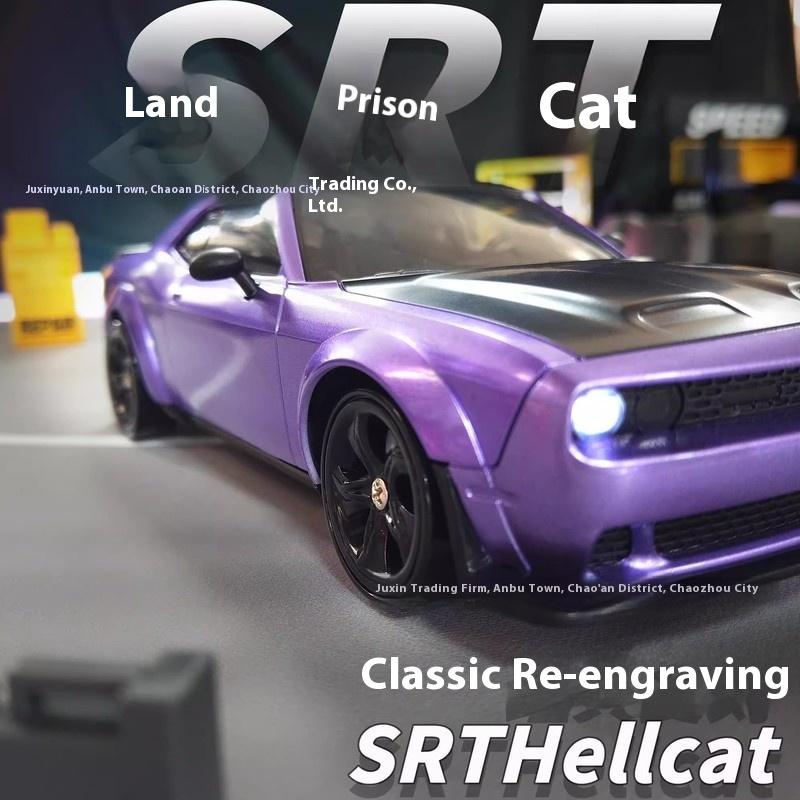 1/24 Simulation Hellcat Limited Edition Professional Remote Control Car 4wd High Speed Drift Racing Dedicated Charging Racingcar