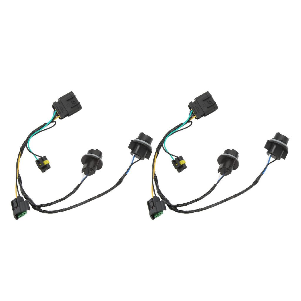 2 Pcs Headlight Wiring Harness 25962806 Left Right Headlamp Socket Wire Harness for Silverado 1500 2500 HD 3500 HD