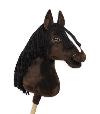 Hobby Horse Large Premium Stick Horse - Dark Bay A3
