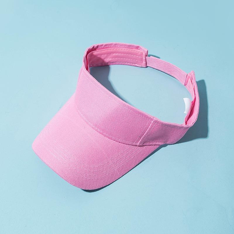 Hat Female Tide Summer Sun Protection Sun Shade Duck Tongue Baseball Cap Men's Solid Color Empty Top Hat