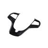 For Chevrolet Malibu 2012 2013 2014 2015 ABS Carbon Fiber Car Interior Steering Wheel Cover Button Trim Frame Decor Accessories