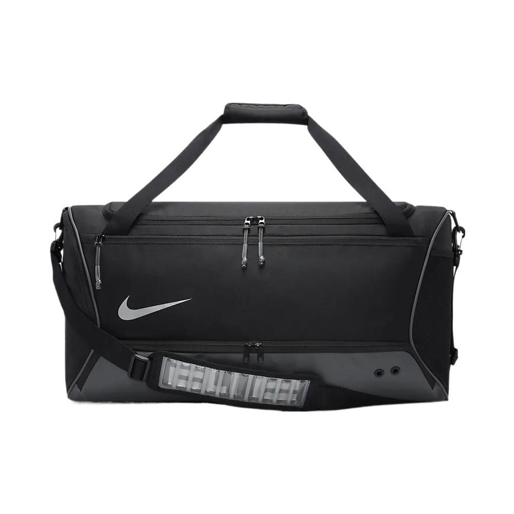 Nike Hoops Elite 57L Duffel Bag Black/Iron Grey/Metallic Silver Unisex Streetwear DX9789-010 Black