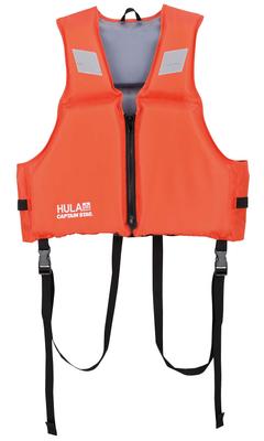 Capitaine Cerf (CAPITAINE CERF) Gilet Flottant avec Bande Réfléchissante, Adulte, Rouge, HULA US-3007