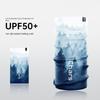 Natural Scene Riding Mask Ice Silk Sun Protection Face Cover Hair Band Sunscreen Face Mask  Fishing