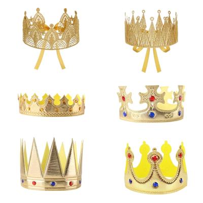 Corone Reali Corona del Principe Accessori per Costumi per Feste a Tema Reale, Halloween, Cosplay, Giochi di Ruolo Celebrazioni di Compleanno