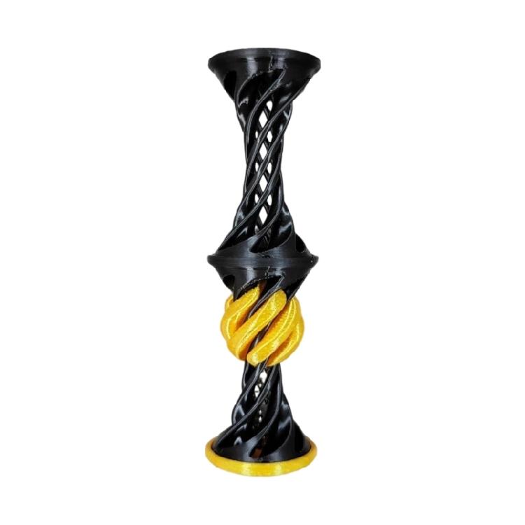 3D Print Spirals Toy Passthrough Pyramid Toy For Stress Relieving And Concentration Improvement for Office and Classroom