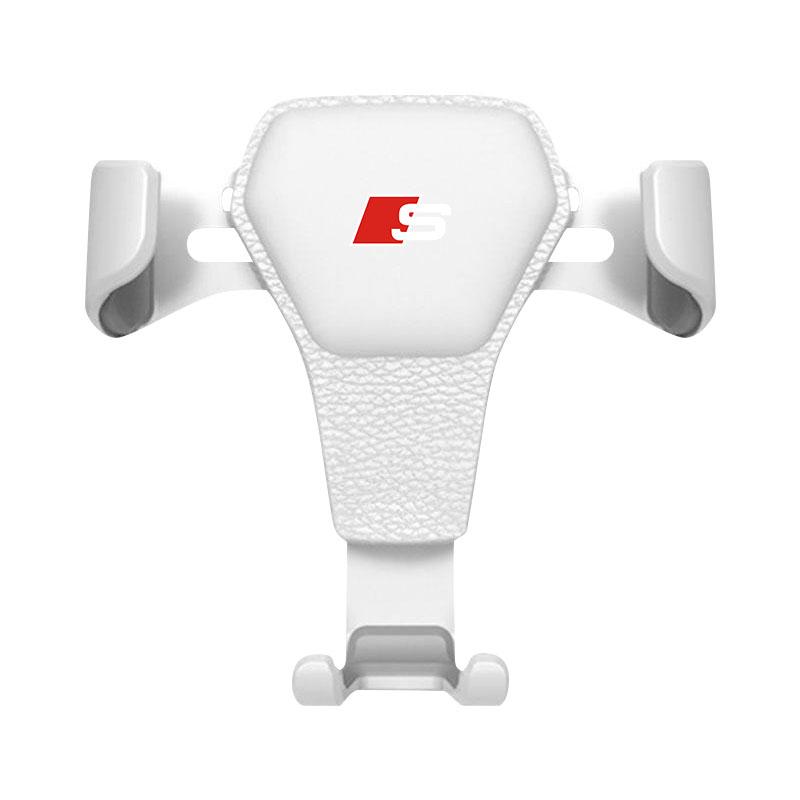 GR Gazoo Racing Car Phone Holder Air Vent Clip Mount Mobile GPS Cell Phone Stand For Audi C7 C6 C5 B5 B6 B7 B8 B9 D3 Q3 Q5 Q7 TT A1 A3 A4 A5