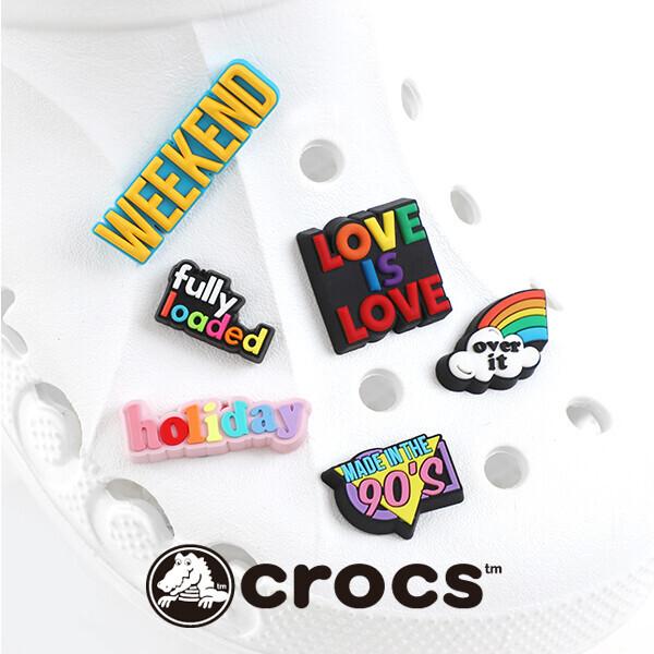 Crocs סט קמעות Zibbitz F