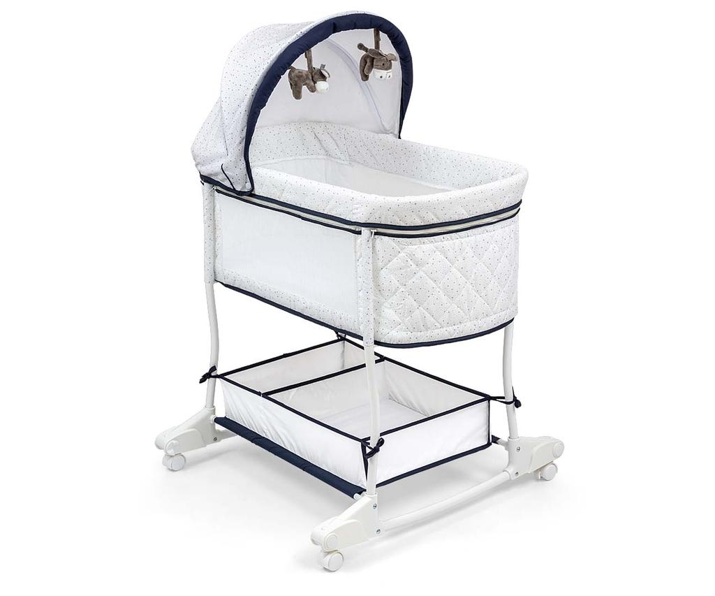 MILLY MALLY 5430 Dream On Cradle - SIMPLE GREY
