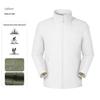 Customizable Stand Collar Windbreaker: Team Logo, Casual Outdoor Jacket, Windproof for Spring & Autumn.
