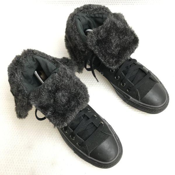 CONVERSE Boa Short Boots Sneakers Black Size 24.0cm Women’s(USED)