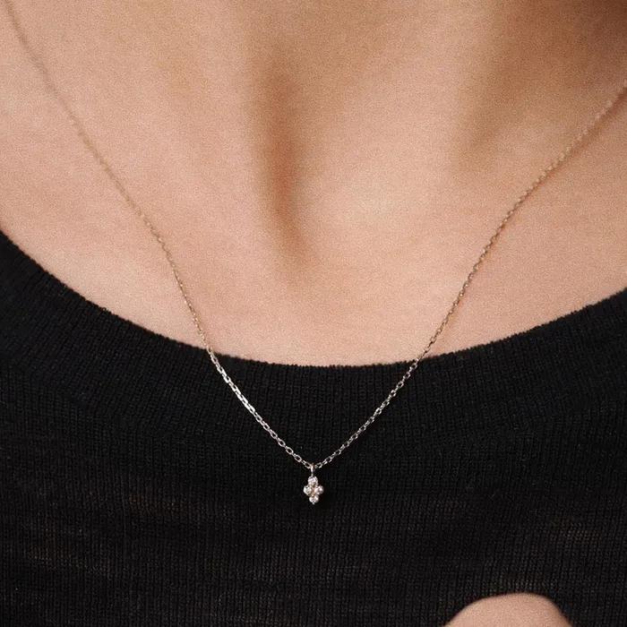 _diamant Trefle Necklace No.1.
