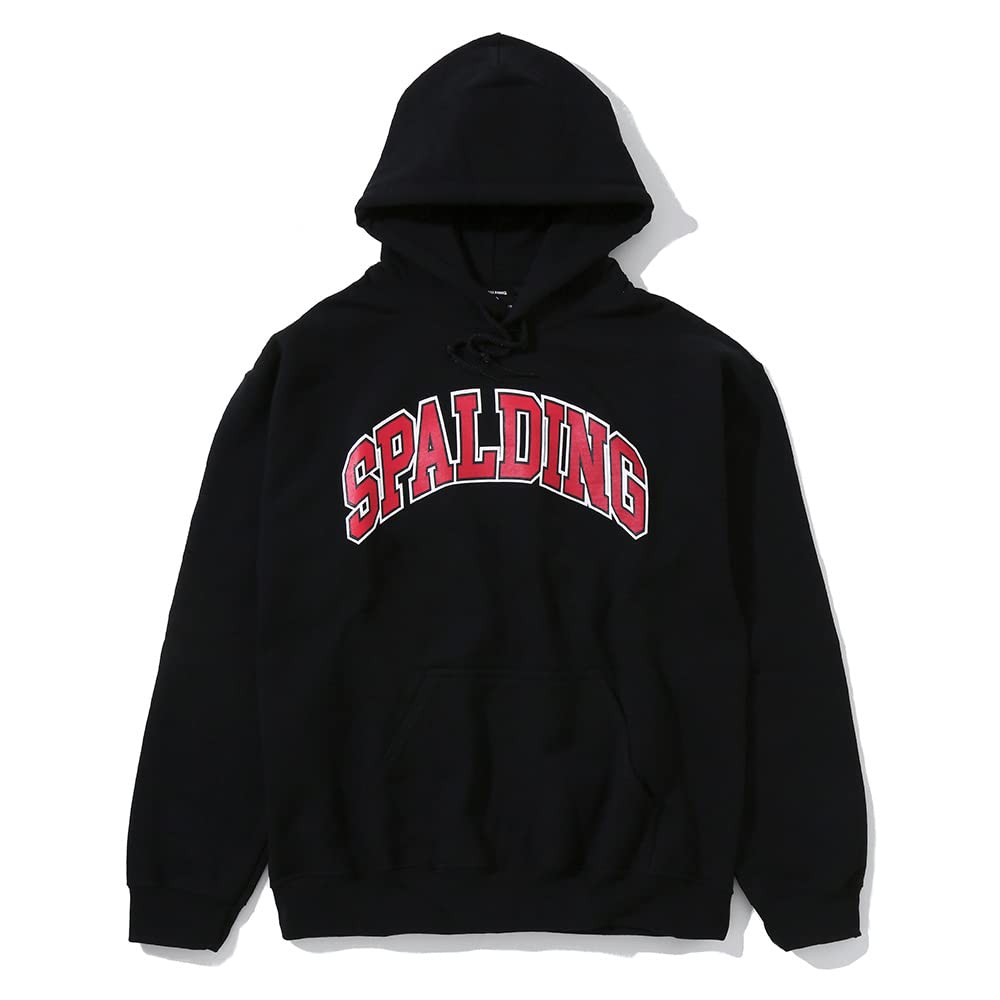 

Spalding Basketball College Arch Logo Hoodie, Size M, Black