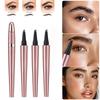 Rose Gold Four Pronged Eyebrow Pencil  And Non Smudging Liquid Four  Water Eyebrow Pencil 1ml