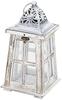 Murataya Object Cool Wood Interior Wood Lantern Shabby White