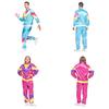 Unisex Punk Hip Hop Outfit With Polyester For Summer Stage Shows And Parties