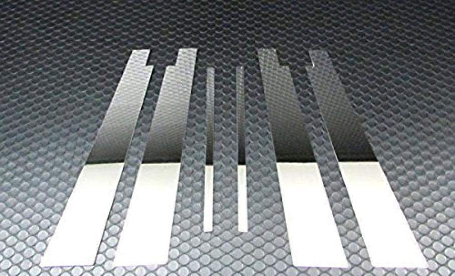 BRIGHTZ Finish Stainless Steel Pillar Panels with Visor for GRS196 GRS GS Part Number 17067 Ultra-Mirror GS350, GRS191, (6-Piece Set) [PIL-SIL-024],