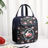 Insulated Lunch Bag Kids Adults - Thick Aluminum Foil Thermal Tote With Handle Cartoon Design Leakproof Food Carrier