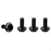 Pack of C Brake Pads Screws Bolts Mounting Kit for MTB Mountain Bicycle Cycling Accessories, M5,