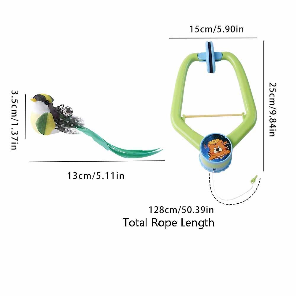 Retractable Cat Hanging Swing Toy Automatic Lifting Self-Entertainment Toy  Indoor Use