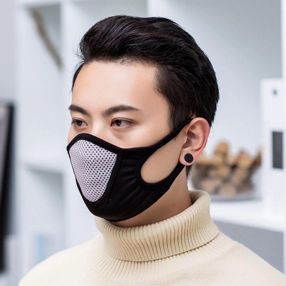 Windproof Sport Face Mask Anti Pollen Dustproof Mask Reusable Breathable Face Mask Running
