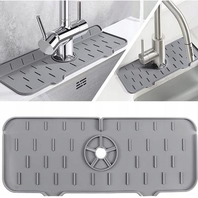 Universal Silicone Drip Mat for Sink 36.5 X 14 Cm BRUNBESTE BB-3247 Grey
