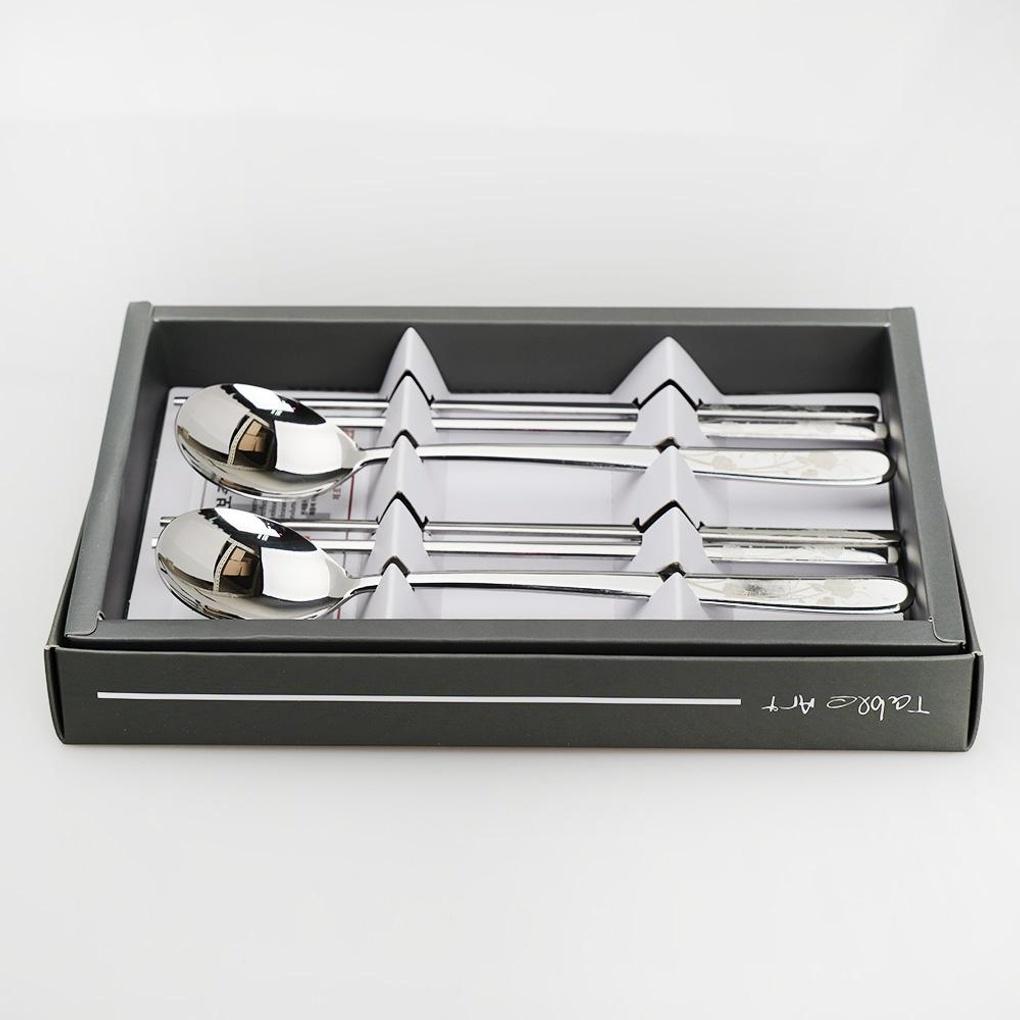 

Набор ложек «Белая роза» для пары