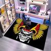 Gang Motorcycle enthusiasts Hells Angels Motorcycle Club carpet is suitable for living room and bedroom doormats office balcony decorative carpet V8