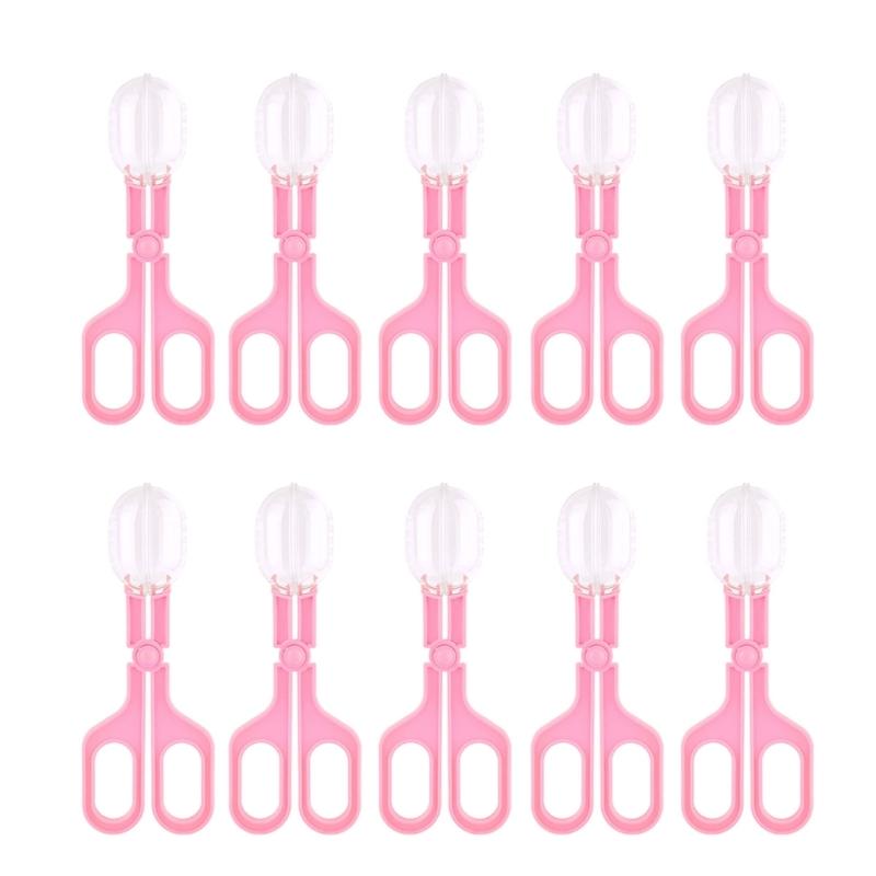 10lots Large Spiders Insect Catcher Tweezer Clamp Tongs Children Educational Toy for Various Pet Households