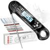Foldable Electronic Food Thermometer for Baking and BBQ