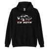Premium Hoodie For Corvette C2 3QTR 1963 Car Owners Birthday Gift