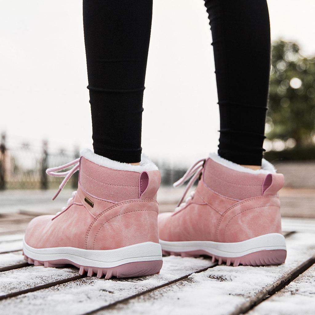 Mishansha Winter Snow Perfect for and Size Size 40 High-Cut Fleece-Lined Boots, Waterproof, Non-Slip, Unisex, Fishing, Hiking, Camping, Winter,