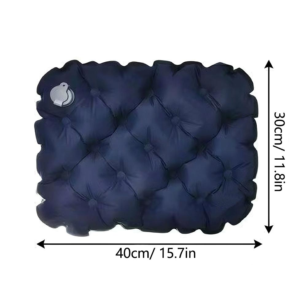 Portable Inflatable Seat Cushion Lightweight Travel Air Sitting Pad Hiking Outdoor Sitting Pad Anti Bedsore Office Chair Pad New