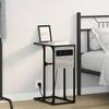 Nightstand Grey Sonoma 41.5 x 26 x 60.5 cm Engineered Wood