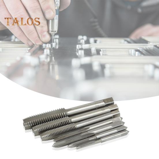 Buy TS 8Pcs Tap Die Set Rustless Professional Alloy Manual Screw Tap