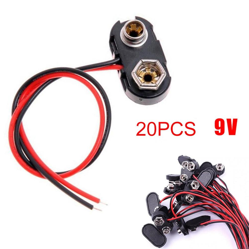 15 Cm Baterie Buton Clip Baterie Carcasă Dură Neagră